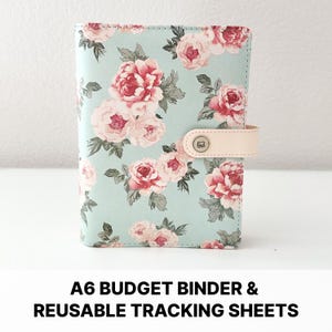 Budget Binder, Cash Envelopes, A6 Binder, Laminated Cash Envelopes, Cash Binder, Money Binder, Cash Envelope Binder, Budget Envelopes