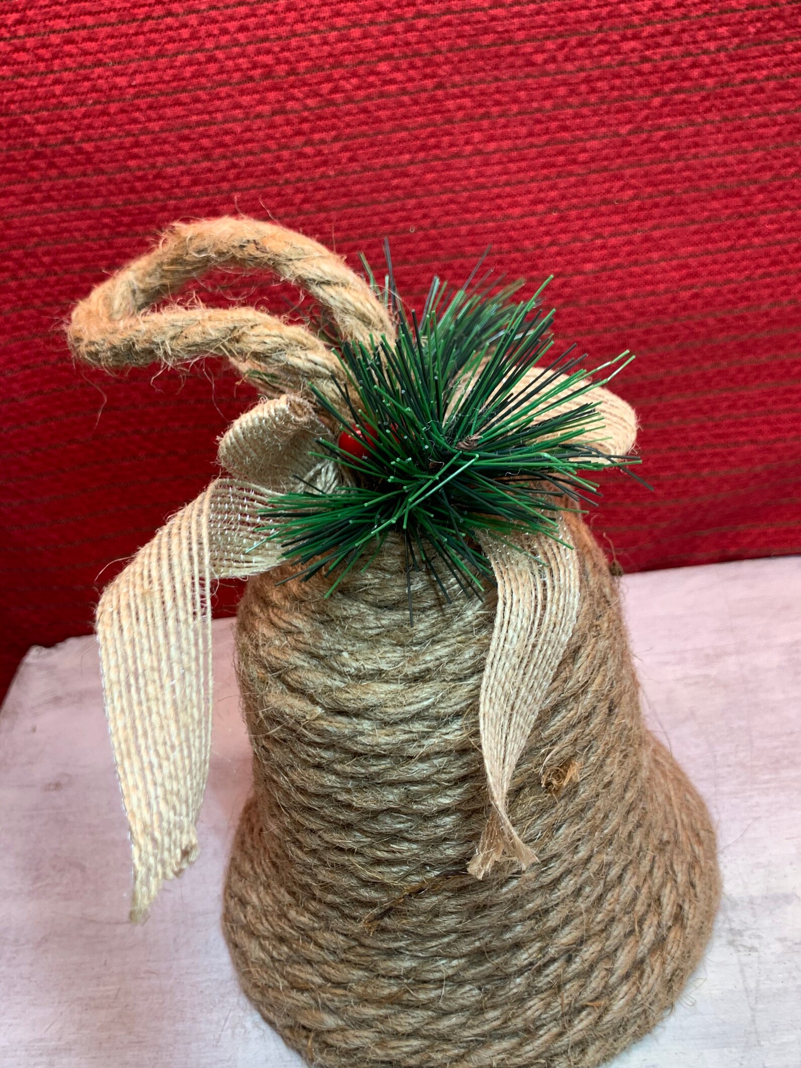 Vintage Jingle Bell. Rustic Christmas Bell. Large Jingle Bell. Etsy