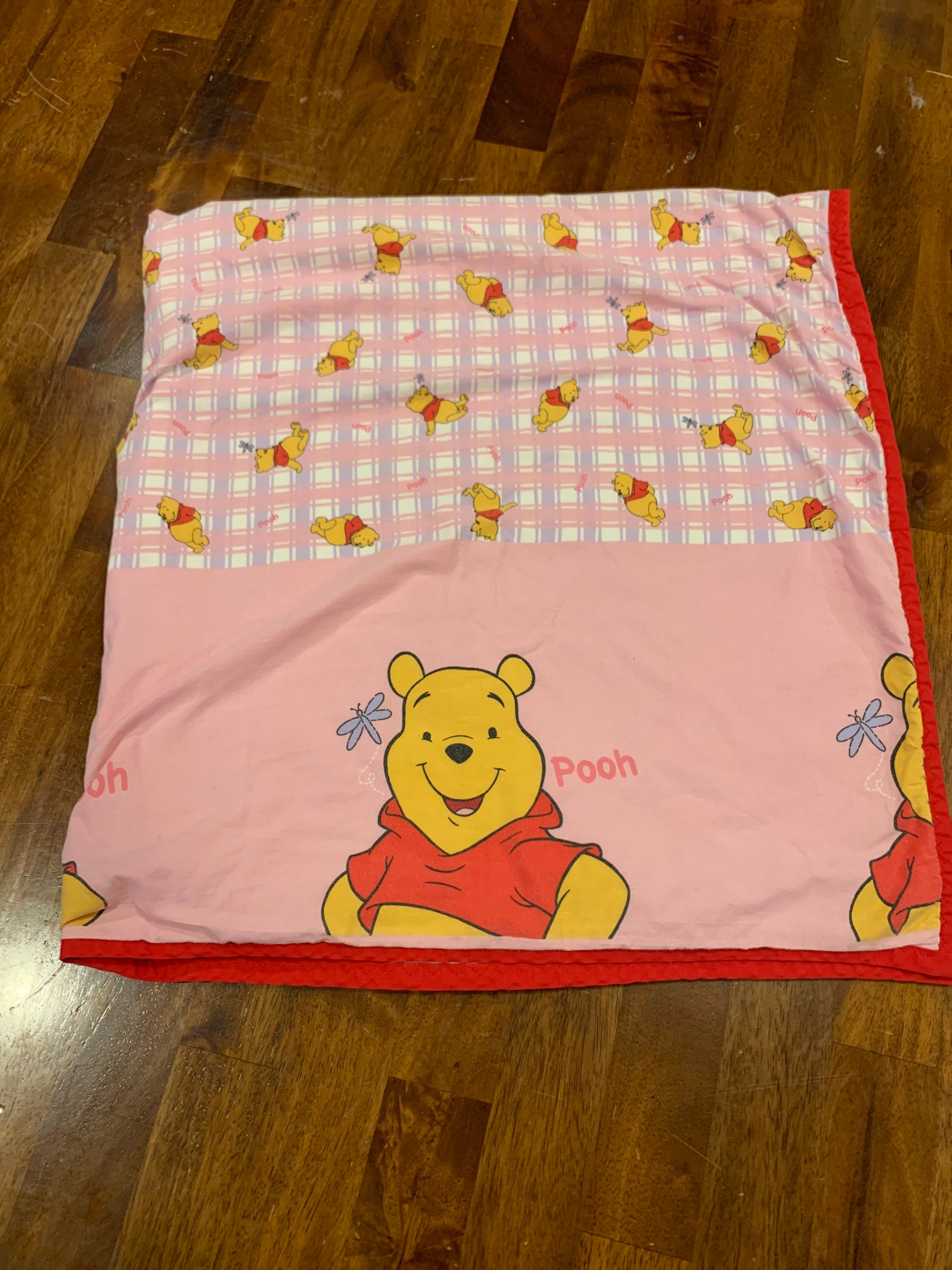 Vintage Pooh Blanket. Disney Quilt. Disney Baby Blanket. Pooh Etsy
