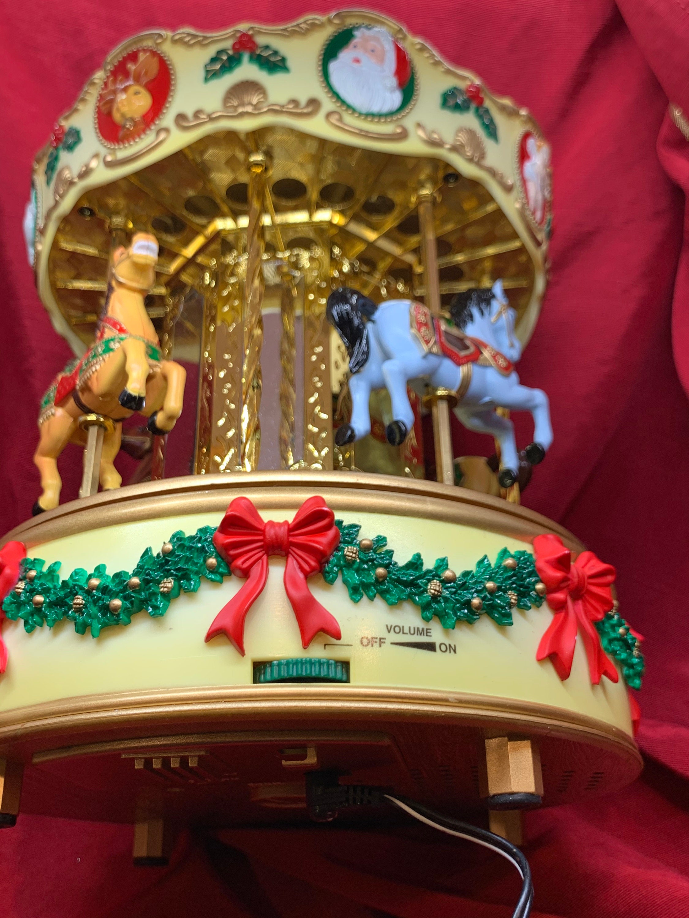 Vintage Christmas Carousel 