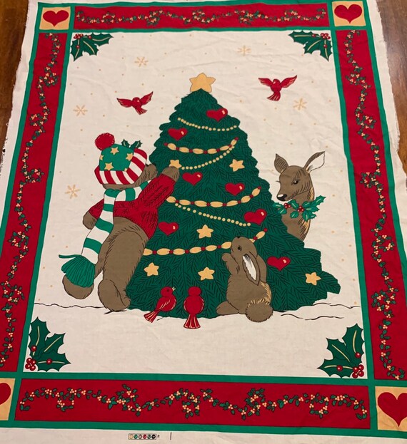 Herramientas Y Materiales Para Artesania Vintage Christmas Fabric