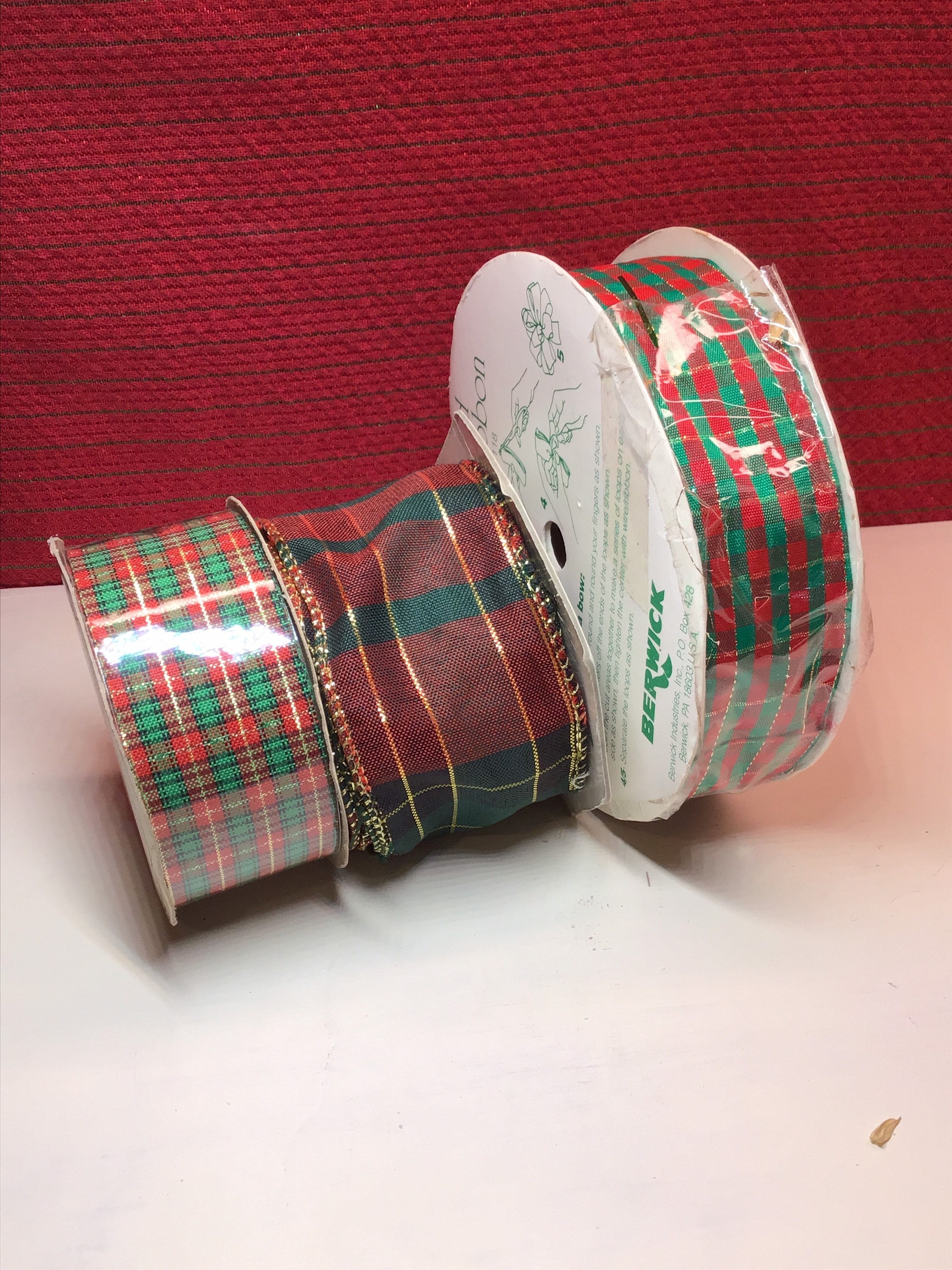 Vintage Christmas Ribbon 