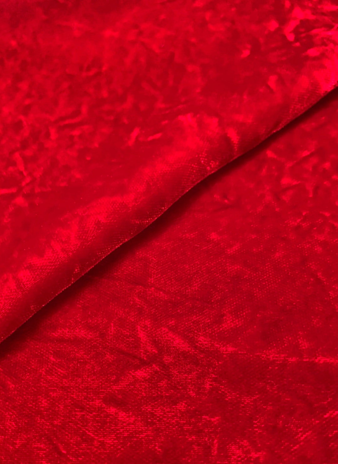 Vintage Velvet Fabric. 1/2 Yd. Crushed Velvet Fabric. Light Etsy