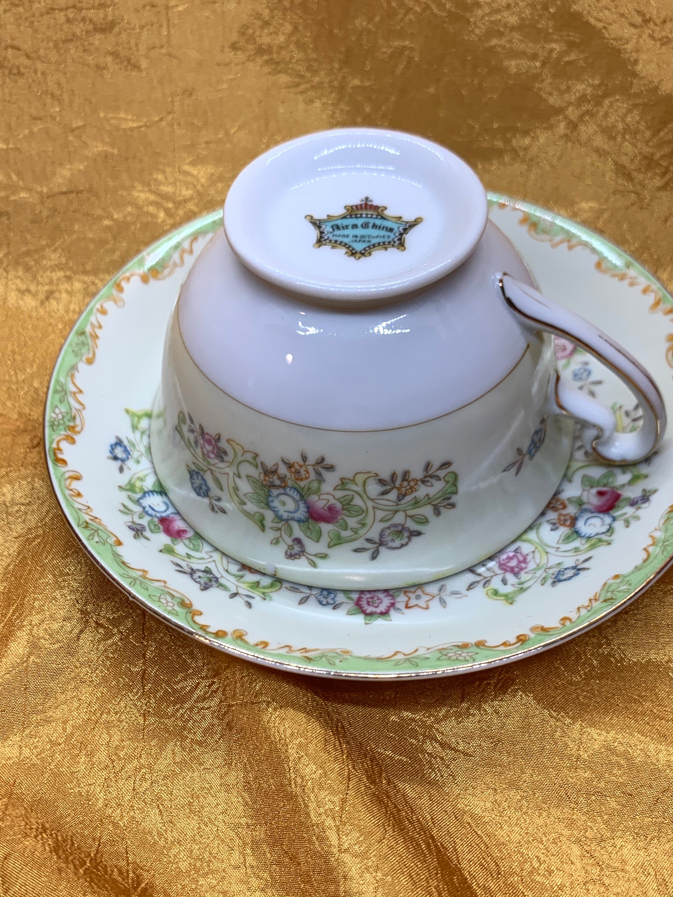 Made in Occupied Japan. Vintage Tea Cup. Vintage Floral Tea Etsy