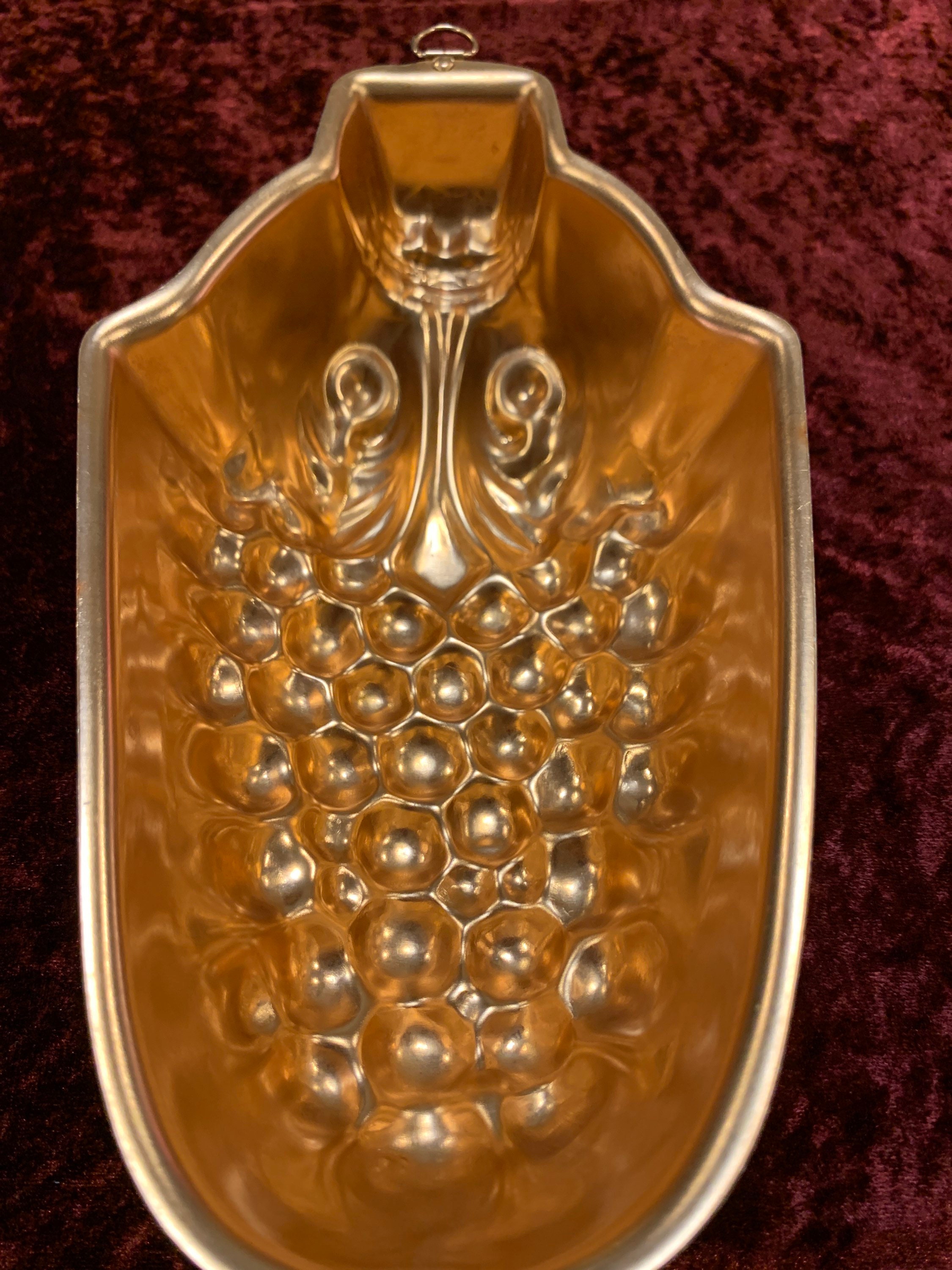 Vintage Copper Jello Mold. Grape Jello Mold. Grape Bunch Cake Etsy
