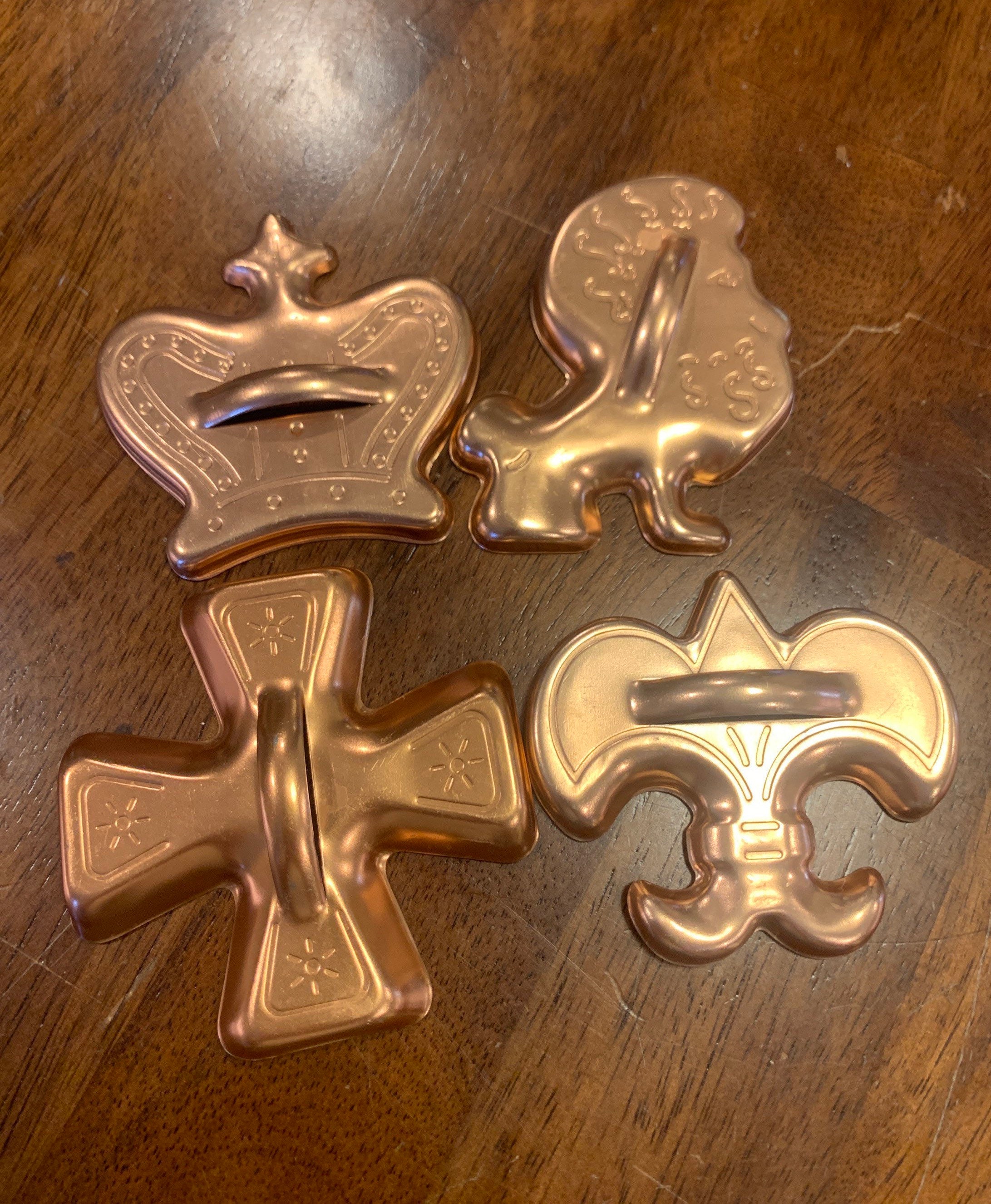 Copper Cookie Cutters. Fleur de Lis Cookie Cutter. French Etsy