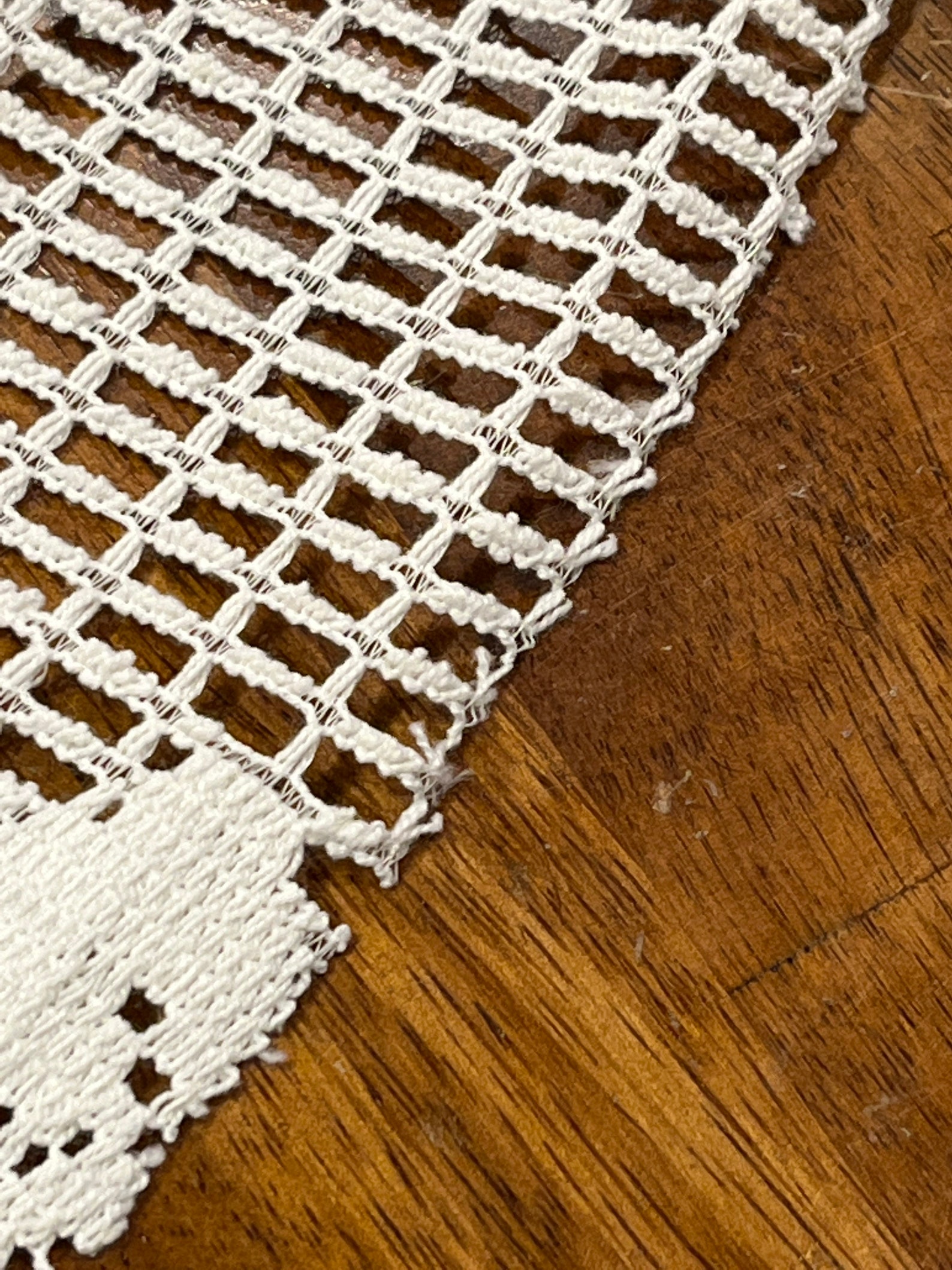 Lace Valance. Vintage Lace Valance. Floral Lace Valance. Etsy