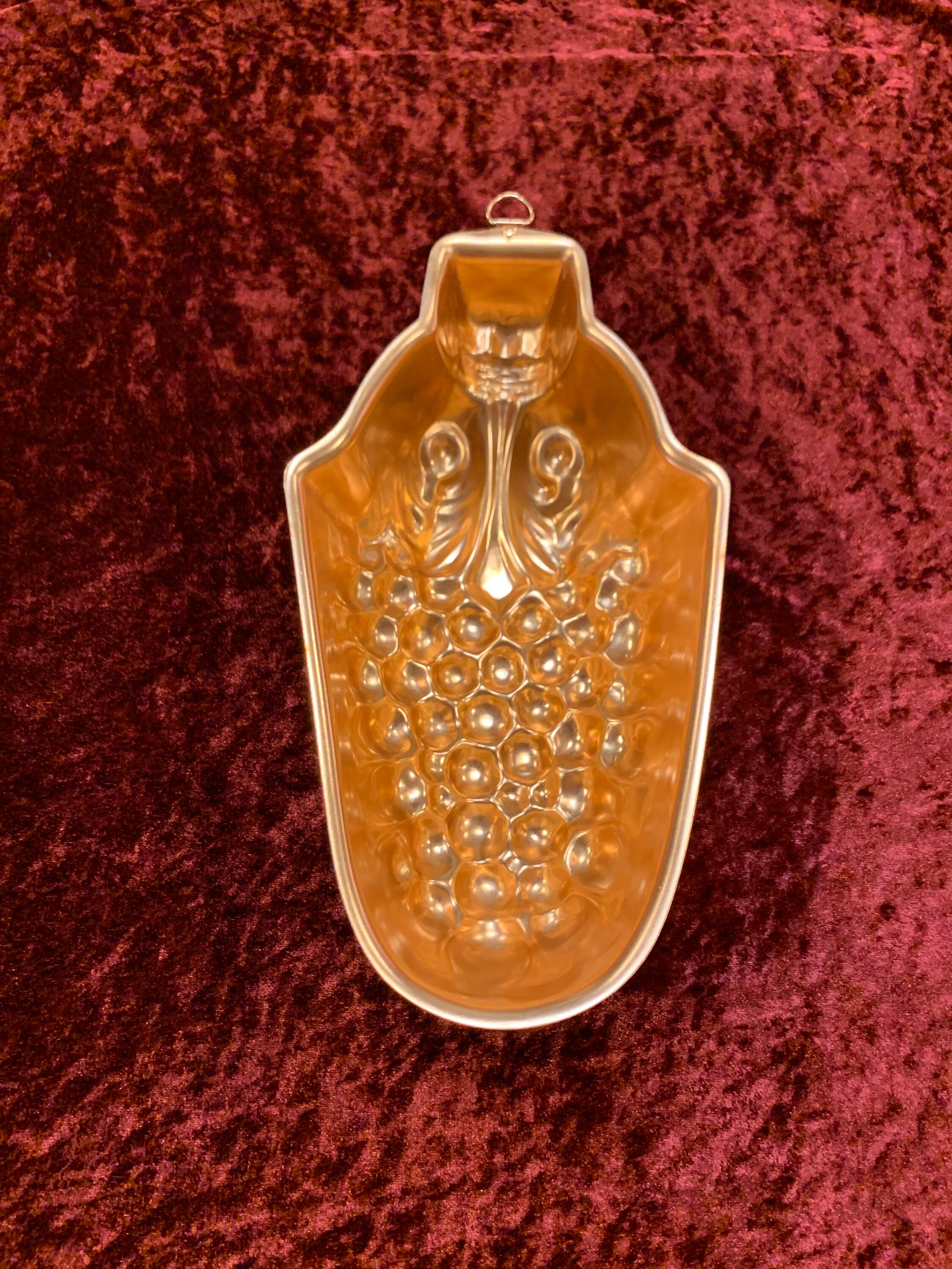 Vintage Copper Jello Mold. Grape Jello Mold. Grape Bunch Cake Etsy