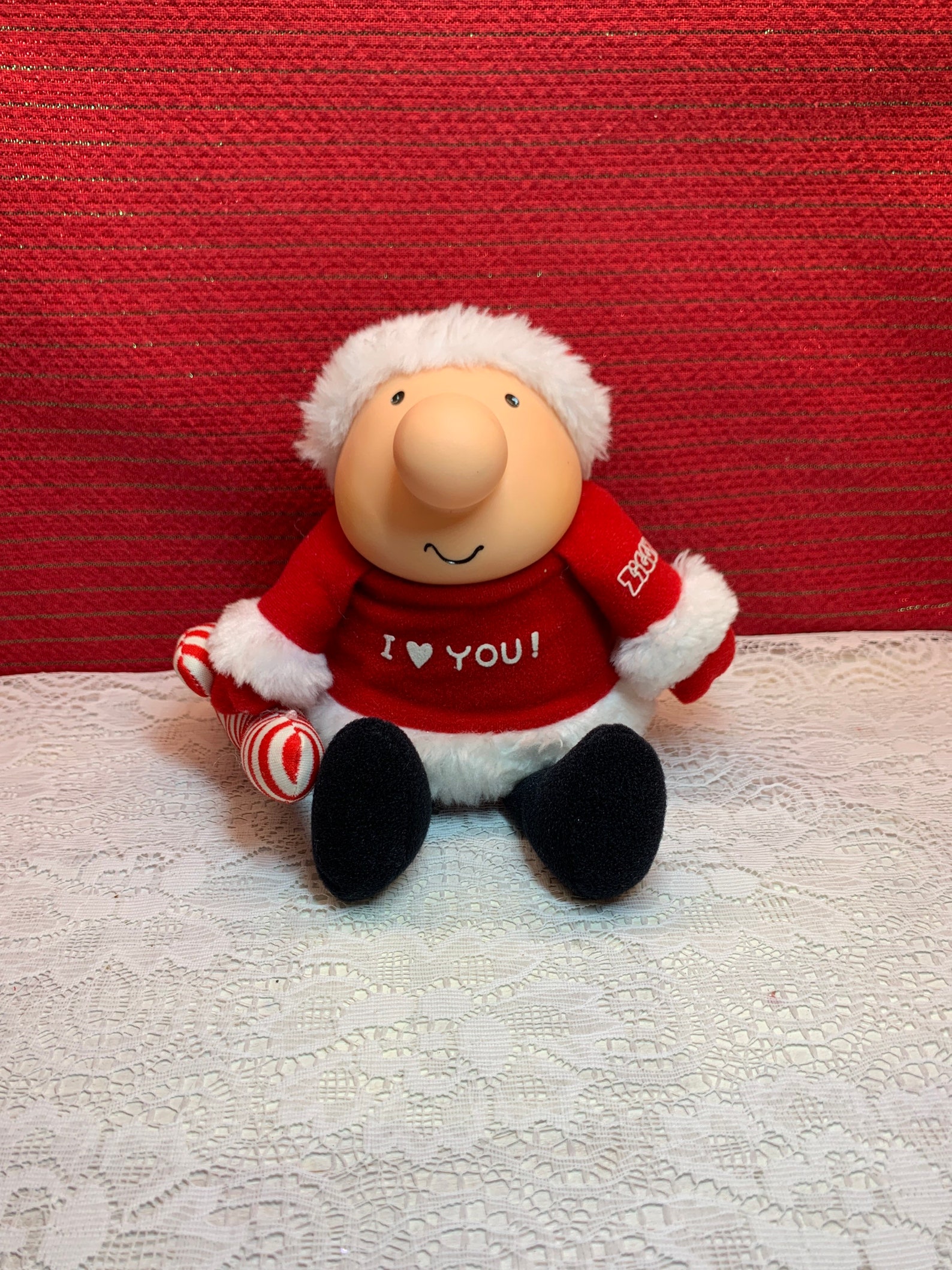 Vintage Ziggy. I love You Stuffed Animal. Christmas Ziggy. Etsy