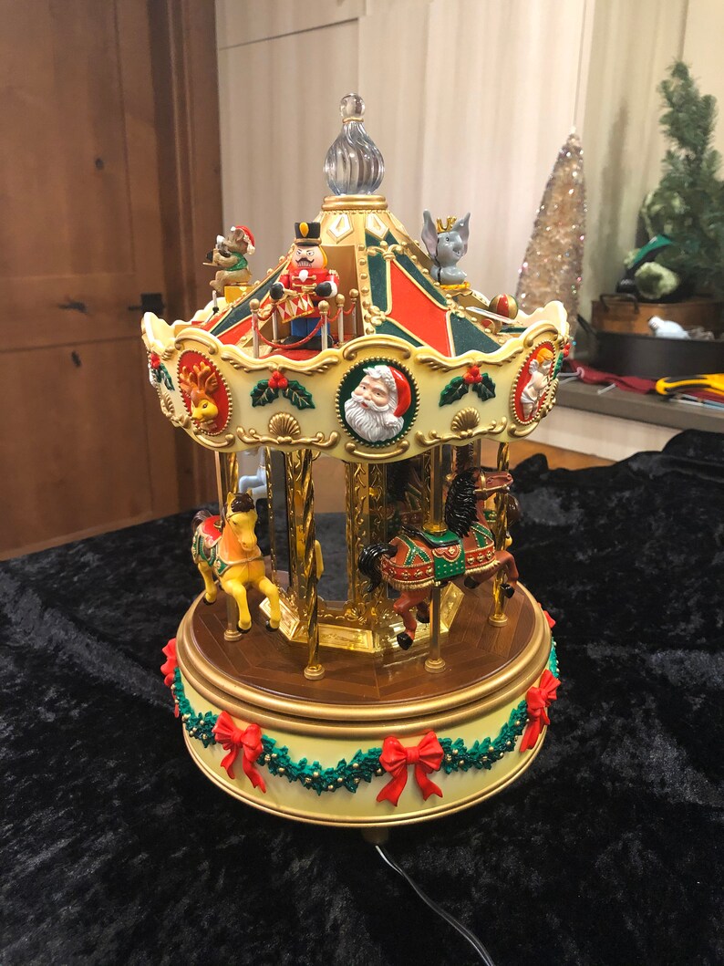 Vintage Christmas Carousel 