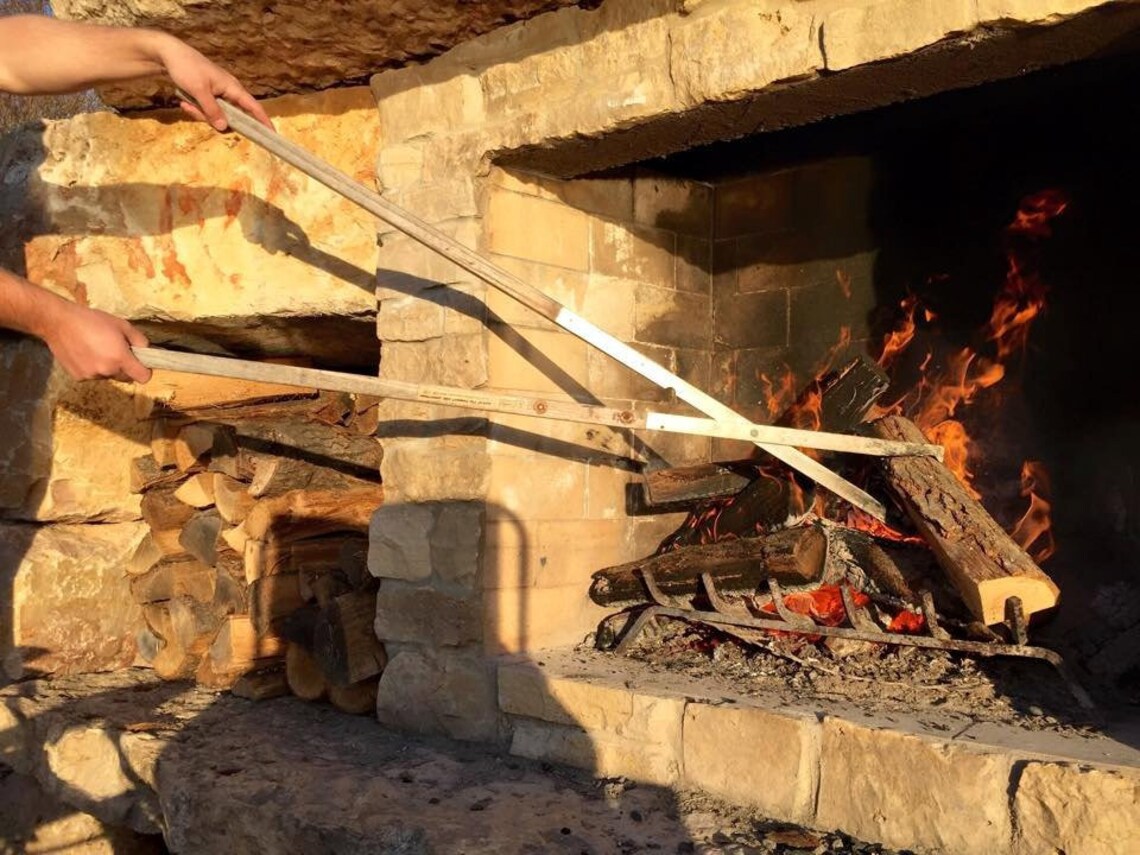 Original Campfire Tongs. Lightweight and Durable. Made in the USA