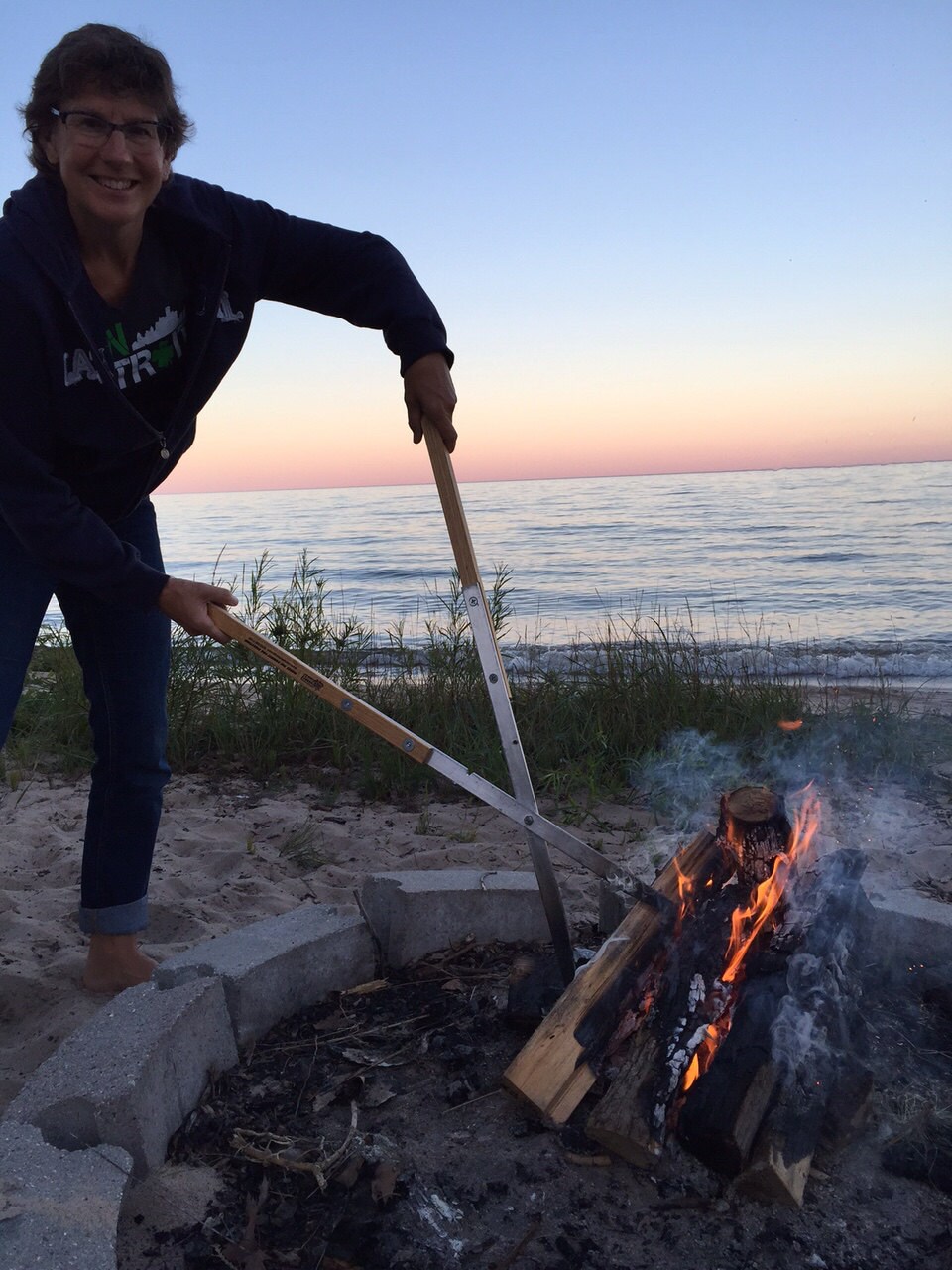 Original Campfire Tongs. Lightweight and Durable. Made in the USA. Available in 371/2. Etsy