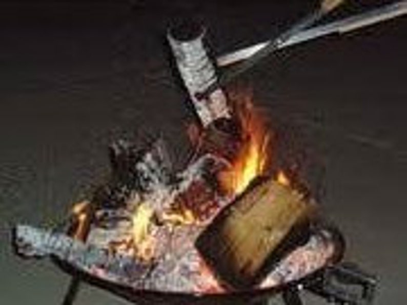 Original Campfire Tongs. Lightweight and Durable. Made in the USA. Available in 371/2. Etsy