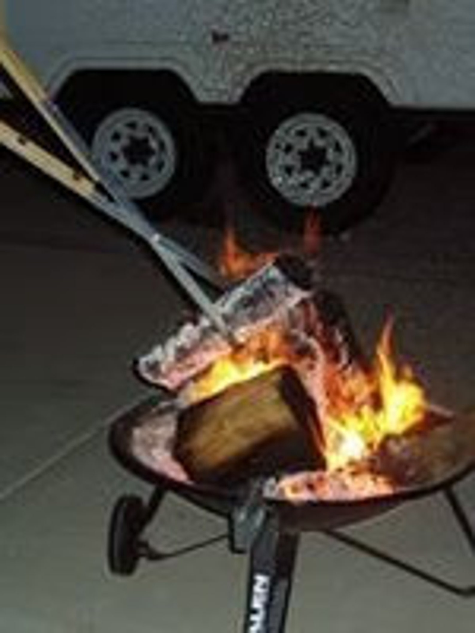 Original Campfire Tongs. Lightweight and Durable. Made in the USA. Available in 371/2. Etsy