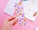 Kawaii Halloween Bookmark ~ Velvet Soft Luxury Bookmark ~ Cute Planner Book Mark ~ Cute Stationery ~ Katnipp ~ Illustrations 