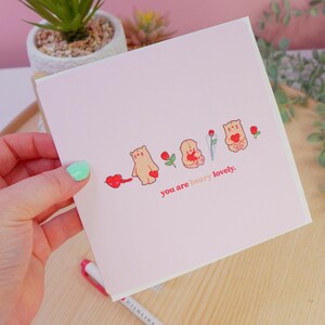 You are Beary Lovely Greetings Card - Katnipp Illustrations