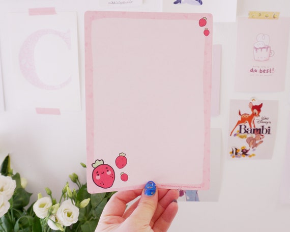 Kawaii Lil Strawberry Letter Set Cute Digital Letter Stationery Kawaii  Stationery Letter Paper Kawaii Digital Paper Katnipp - Etsy