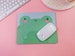 Kawaii Frog Mouse pad - Cute Rectangle Frog Mouse Mat - Cute Frog Illustrated Mousemat - Kawaii Rectangle Mouse mat - Office Decor 