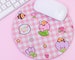 Kawaii BumbleButt Gingham Pastel Pink Mousemat ~ Gingham print Mousepad ~ Kawaii Desk Accessories ~ Bumblebee ~ Bee Gift ~ Katnipp Studios