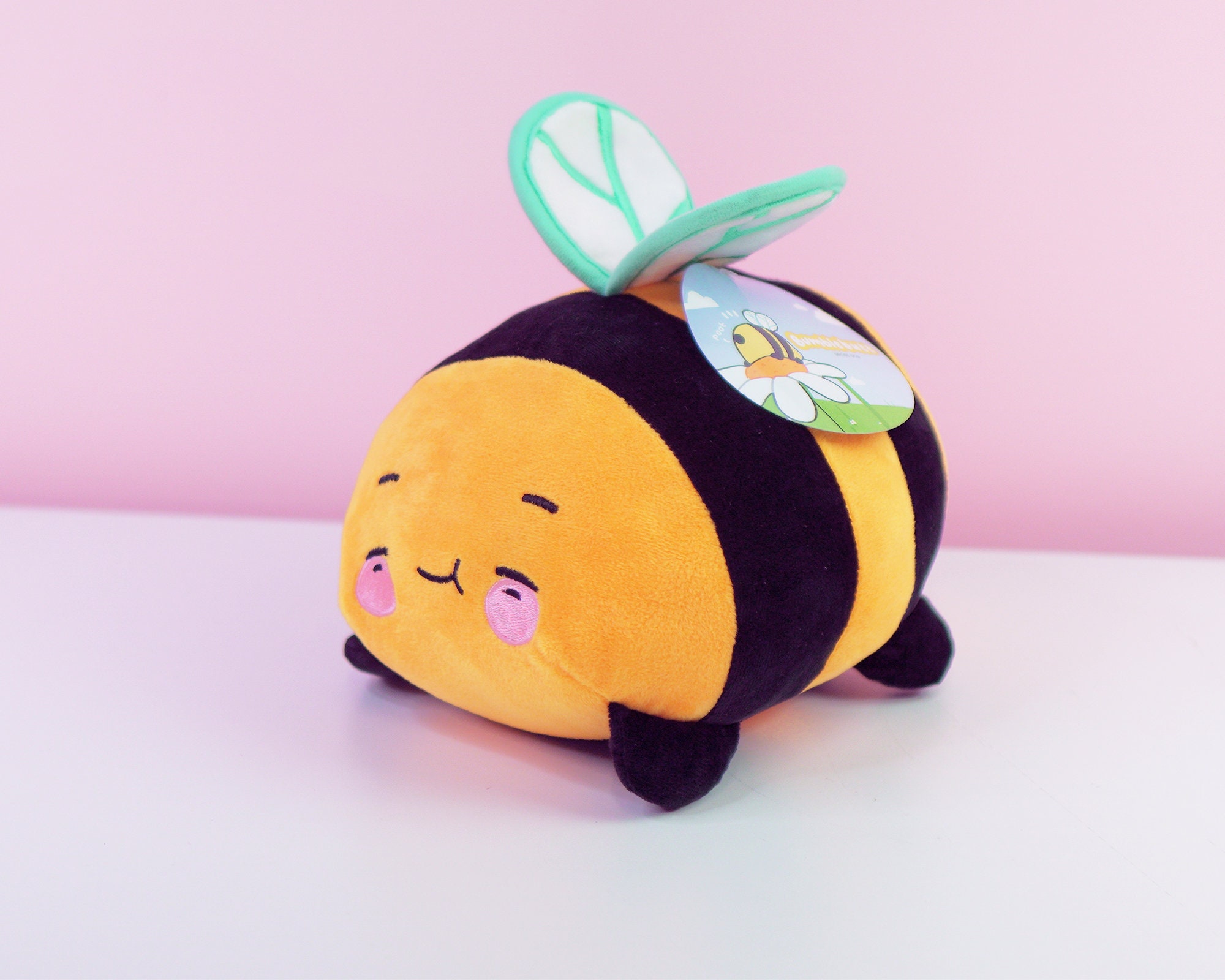round bee plush
