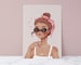 Fashion Summer Girl Illustration Art Print - Kawaii Fashion - Katnipp - Illustrated Art Print - Illustrated Print - Catherine Kay