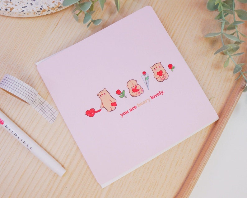 You are Beary Lovely Greetings Card - Katnipp Illustrations