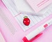 Lil Kawaii Strawberry Enamel Pin - Cute Strawberry Pin Accessories Fashion - Katnipp Enamel Pins - Cute Strawberry Gifts - Lapel Pin - Badge 