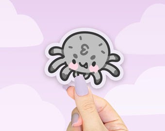 Spider Vinyl Sticker | Halloween Gothic Kawaii Decal