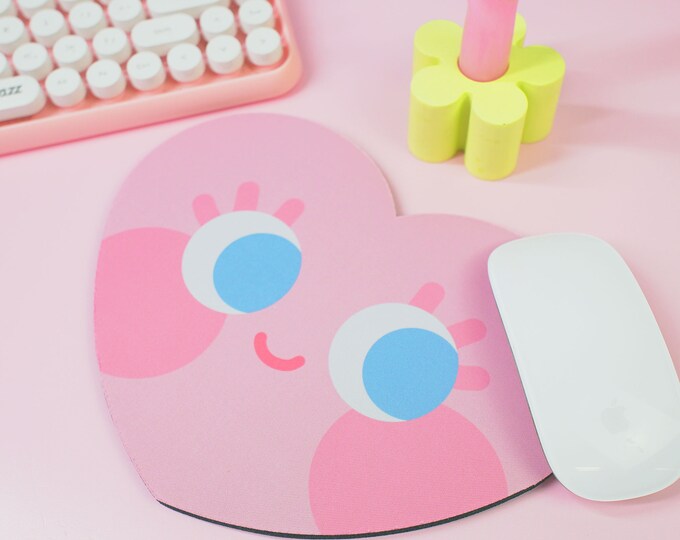 Cute Cat Kawaii Pastel Mouse Pad Desk Mat Large Desk Pad Big Etsy