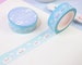 Kawaii Cloud Baby Blue Washi Tape ~ Kawaii Stationary ~ Cute Washi Tape ~ Kawaii Washi Tape ~ Cute Washi Tape ~ Korean Inspired Stationary