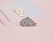 Flippin Amazing Dolphin Enamel Pin - Kawaii Dolphin Aquatic Enamel Pin - Cure Enamel Lapel Pin - Katnipp - Kawaii Pins - Kawaii Accessories
