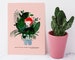 Plant Lover Art Print - Buy Me Plants - Katnipp - Illustrated Art Prints - Pink & Green Art Prints - Wall Decor - Modern Decor 