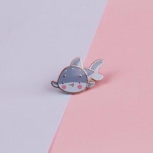 Kawaii Baby Shark Enamel Pins Cute Baby Shark Pin Kawaii Pins Katnipp Baby Shark Enamel Pins image 5