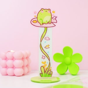 Kawaii Frog Washi Stand ~ Desk Accessory - Katnipp Illustrations