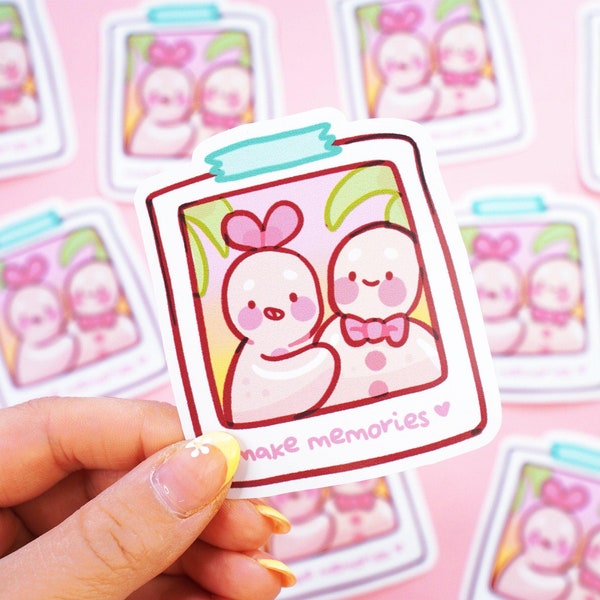 Cute Waterproof Laptop Sticker ~ Gingie & Spice Make Memories Travel  Die Cut Sticker ~ Waterproof Die Cut Sticker ~ Cute Die Cut Sticker