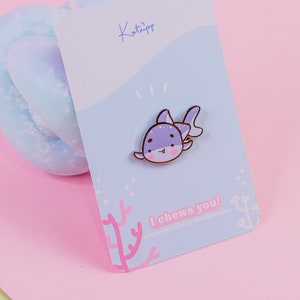 Kawaii Baby Shark Enamel Pins Cute Baby Shark Pin Kawaii Pins Katnipp Baby Shark Enamel Pins image 8