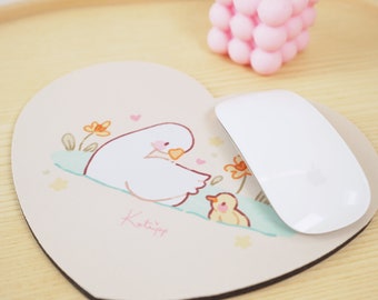 Spring Ducks & Daffodils Mother's Day Mouse Pad - Cute Desk Accessory