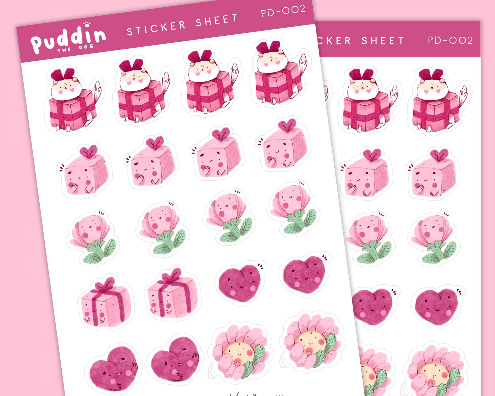 4 Pegatinas de Media Personalizado Wheelie Bin Número De Dirección Postal Flor Impermeable 2