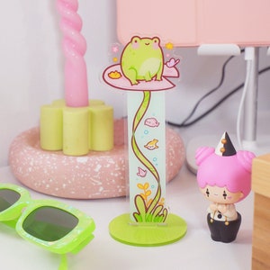 Kawaii Frog Washi Stand ~ Desk Accessory - Katnipp Illustrations