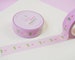 Minimalist Lilac Daisy Heart & Flower Washi Tape ~ Kawaii Stationary ~ Cute Washi Tape ~ Kawaii Washi Tape ~ Cute Washi Tape ~ Katnipp 