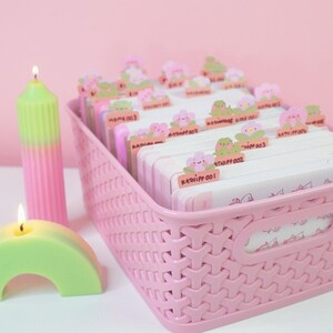 Mixed Plant Pot Friends Index Tabs ~ ID001 - Katnipp Illustrations