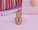 Spice! Rose Gold Gingerbread Enamel Pin - Christmas Enamel Pin - Christmas Gifts - Cute Christmas Pin - Gingerbread Pin - Gingerbread Gift