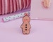 Spice! Rose Gold Gingerbread Enamel Pin - Christmas Enamel Pin - Christmas Gifts - Cute Christmas Pin - Gingerbread Pin - Gingerbread Gift 