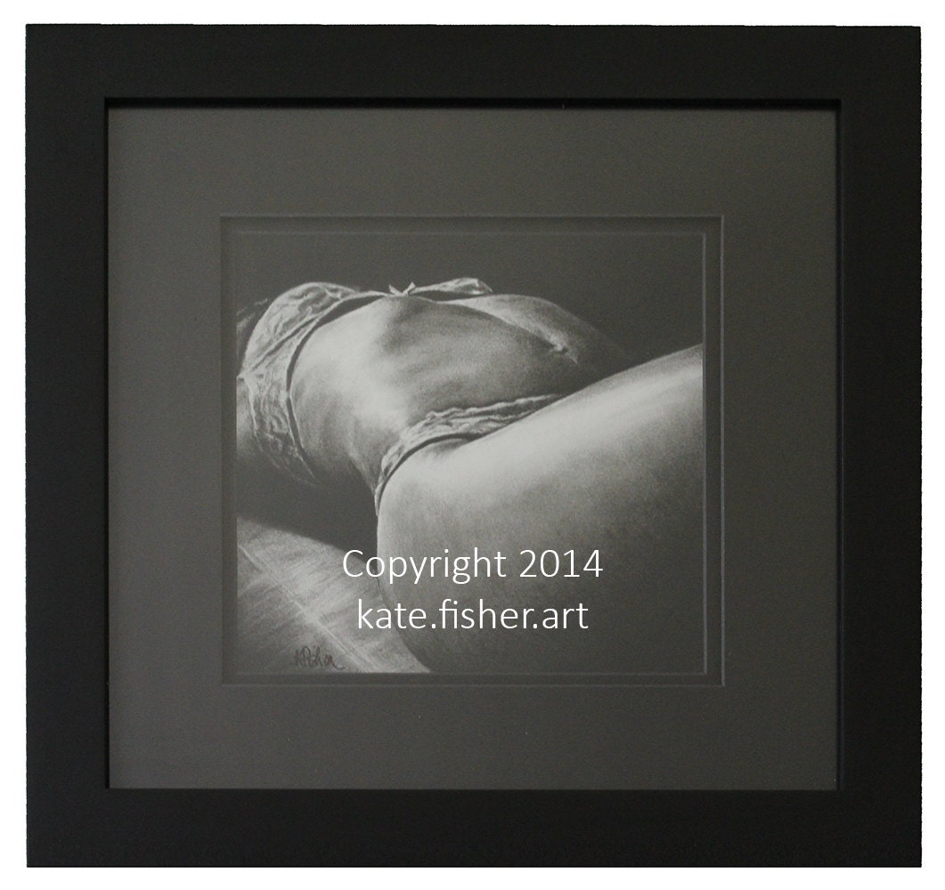 Original Fine Art Drawing - 