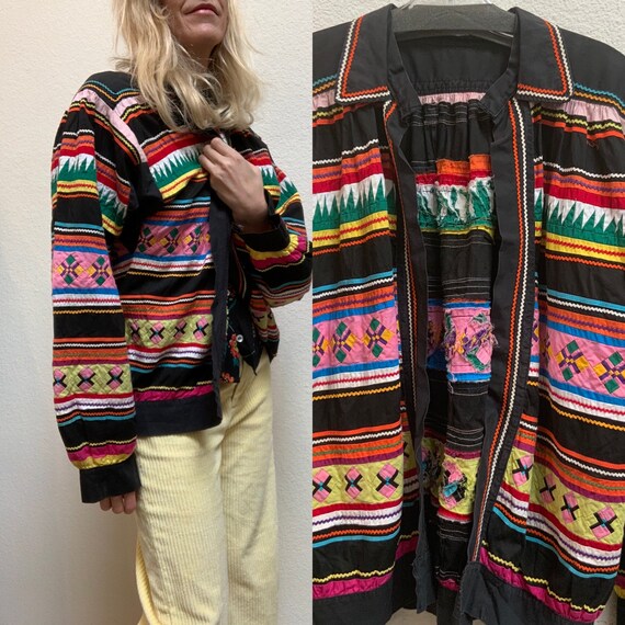 Vintage Native American Seminole Jacket Unique Han