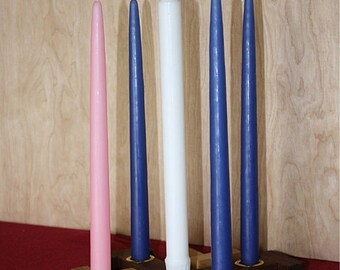 Jerusalem Cross Advent Candle Holder