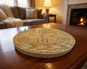 Support First Responder Cribbage Board