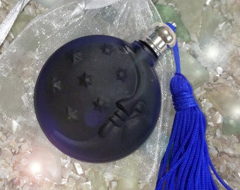Indigo Moon Perfume Oil in Decorative Moon & Stars Bottle 1/4 oz