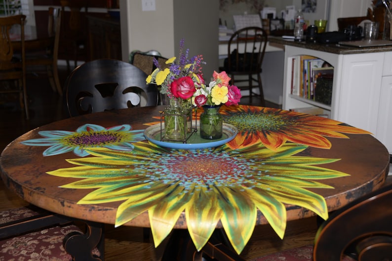 Dallas Daisy Daisy Tablecloth Table Cloth Runner Etsy