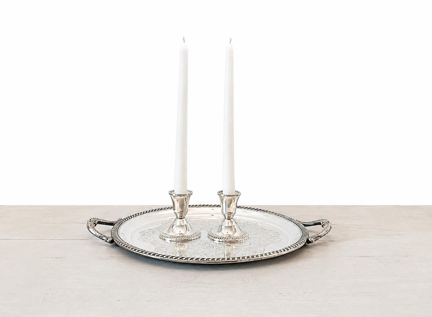 Sterling Weighted Candlestick - Etsy